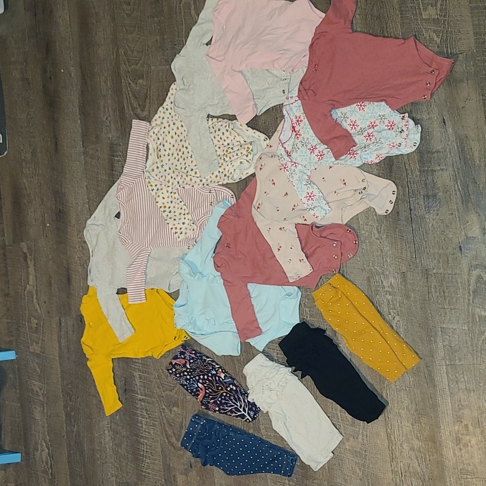 Baby girls 3 month sets